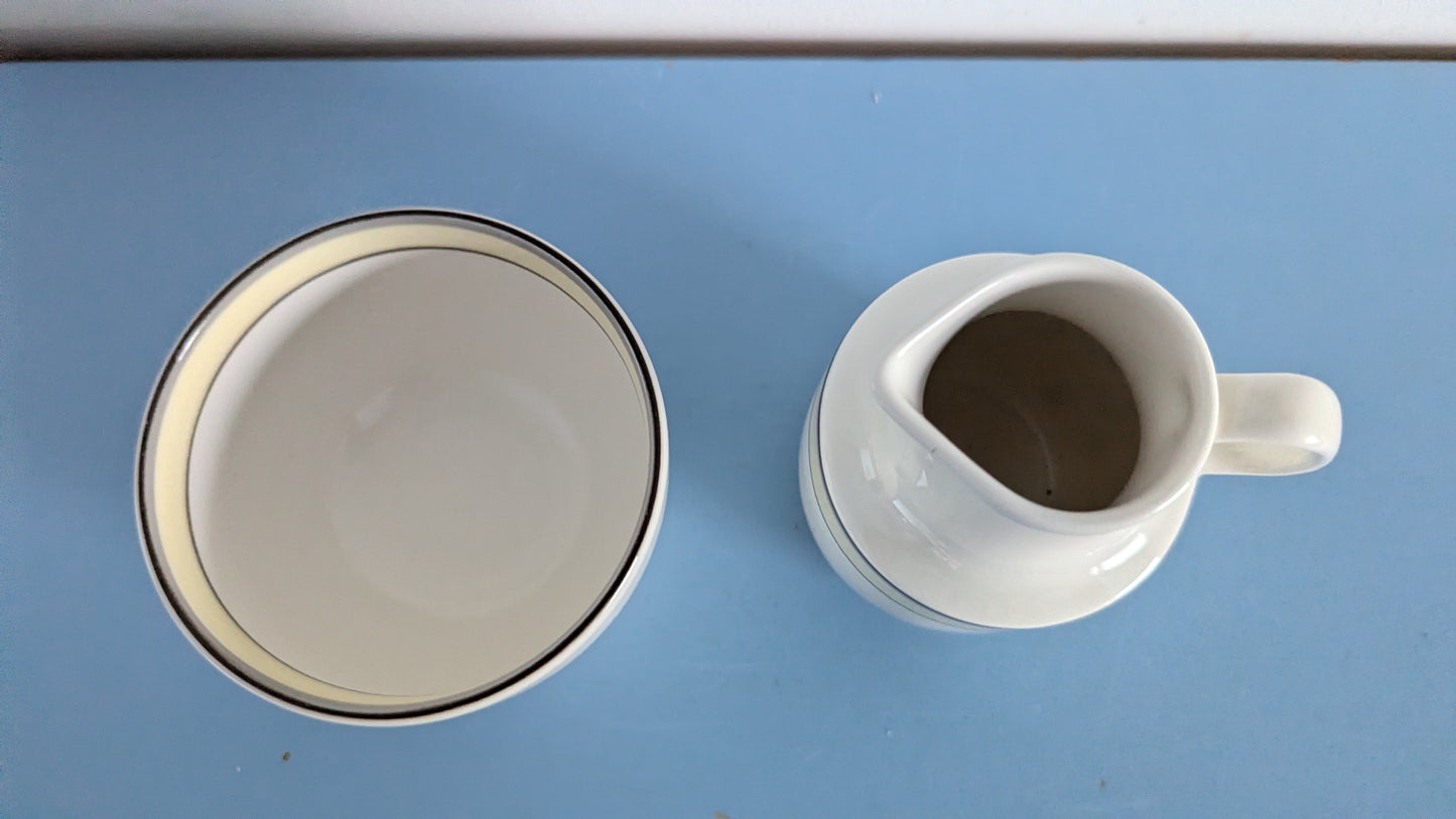 Arabia Veranda Sokerikko ja Kermakko (1997-2003, Inkeri Leivo)