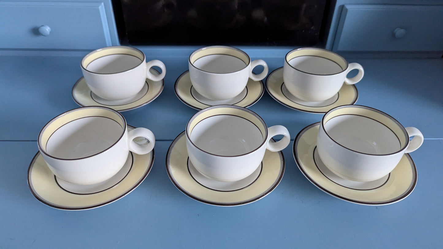 Arabia Veranda Kahviastiasto Kuudelle Hengelle (12-osaa, Inkeri Leivo)