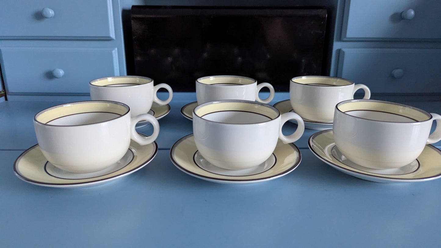 Arabia Veranda Kahviastiasto Kuudelle Hengelle (12-osaa, Inkeri Leivo)