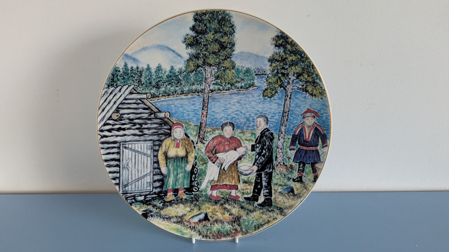 Arabia - Arabia Art Seinälautanen (1984, Alk. Paketissa, Andreas Alariesto)