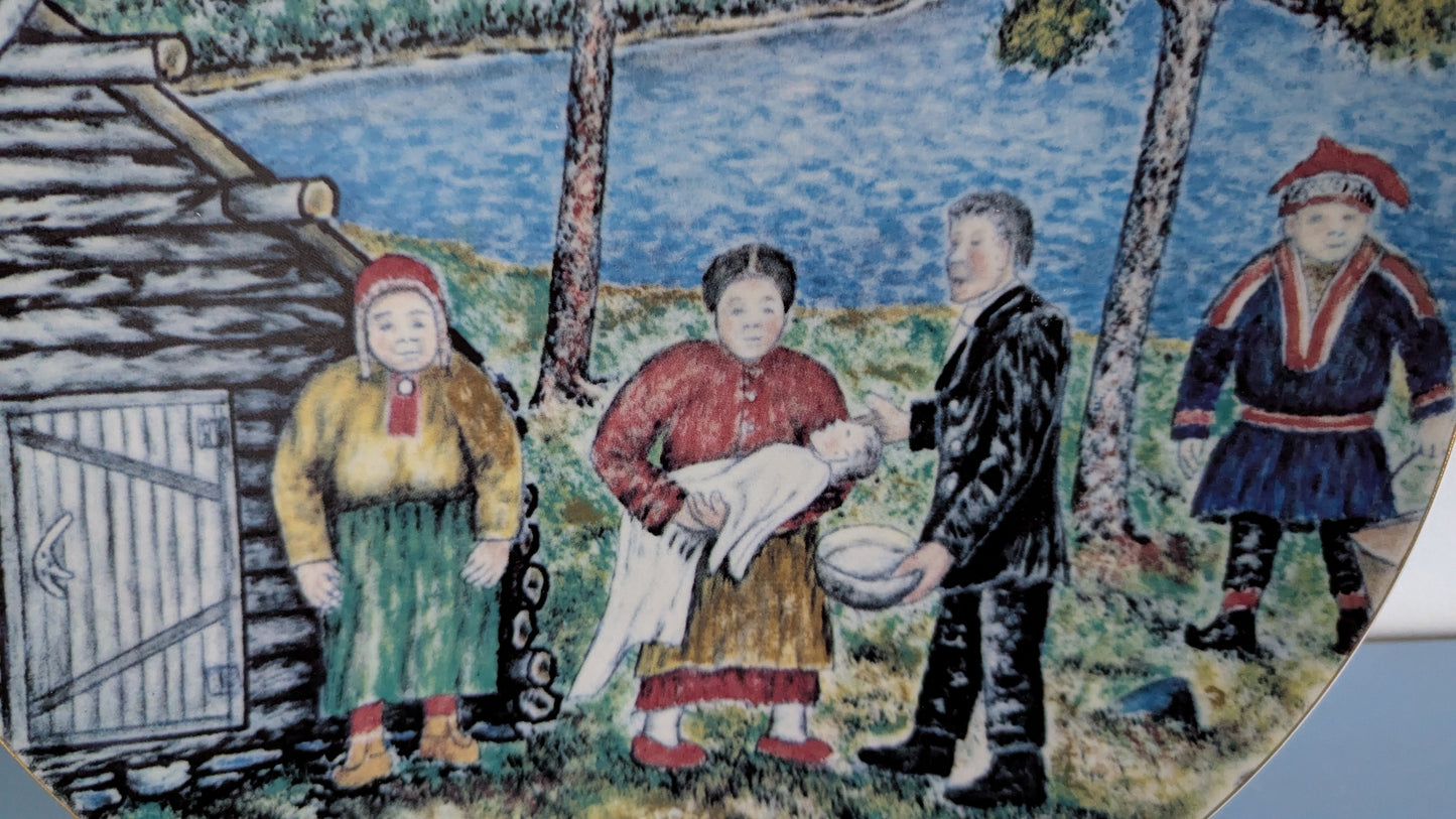 Arabia - Arabia Art Seinälautanen (1984, Alk. Paketissa, Andreas Alariesto)