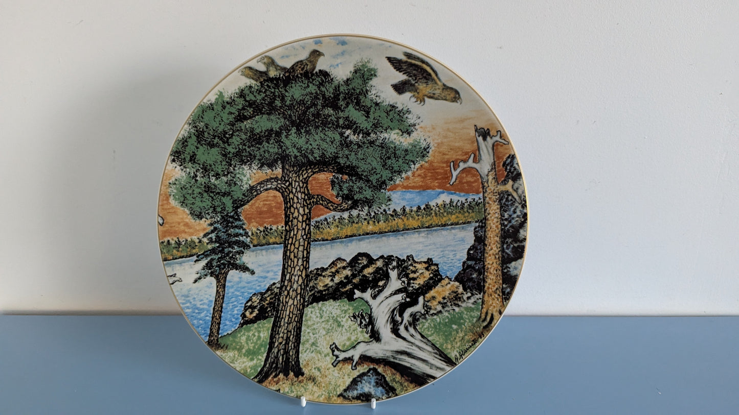 Arabia - Arabia Art Seinälautanen (1985, Alk. Paketissa, Andreas Alariesto)