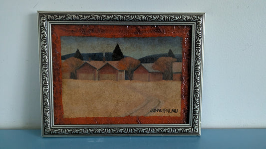 Juhani Palmu - Peltotie (Leimattu Painokuva)