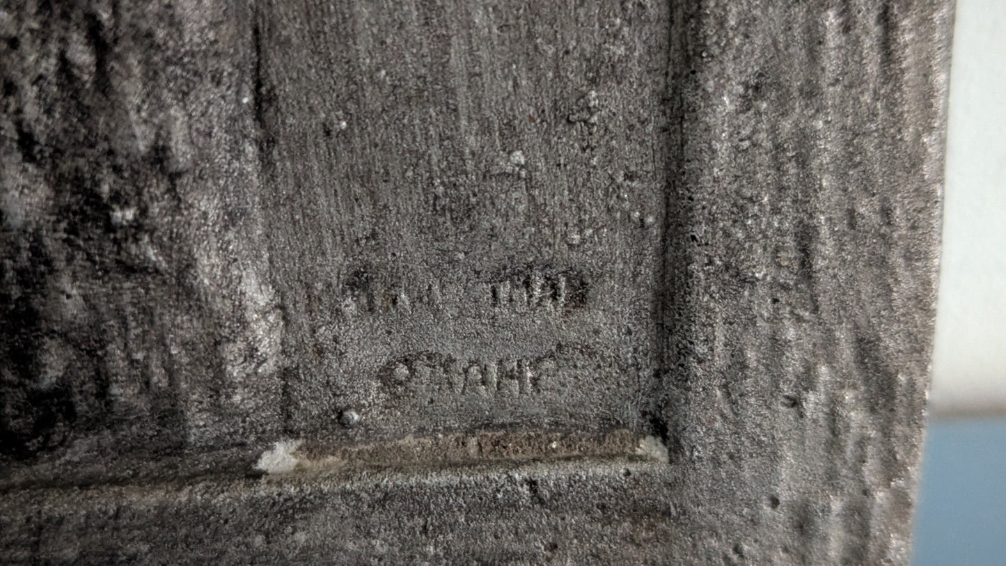 Metallinen Metso Reliefi (Signeerattu, 1.5Kg)