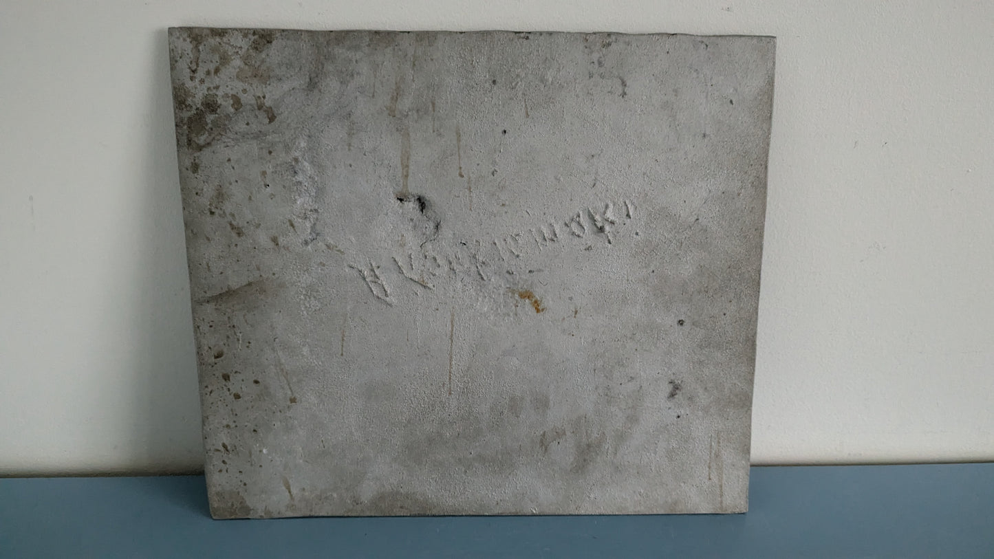 Metallinen Metso Reliefi (Signeerattu, 1.5Kg)