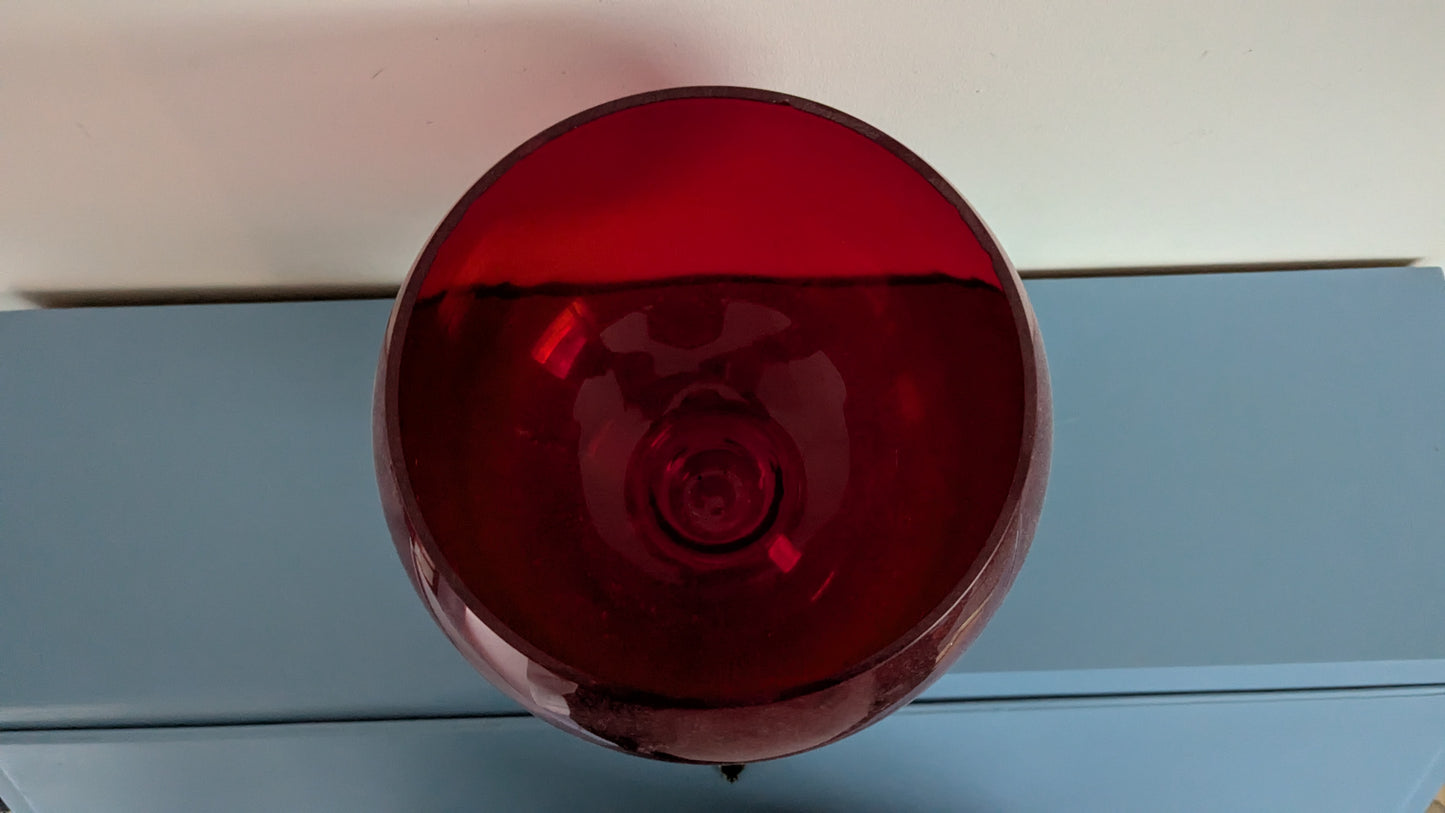 Riihimäen Lasi Old King Cole Boolimalja (5 Litraa, 1973-1976, Erkkitapio Siiroinen)