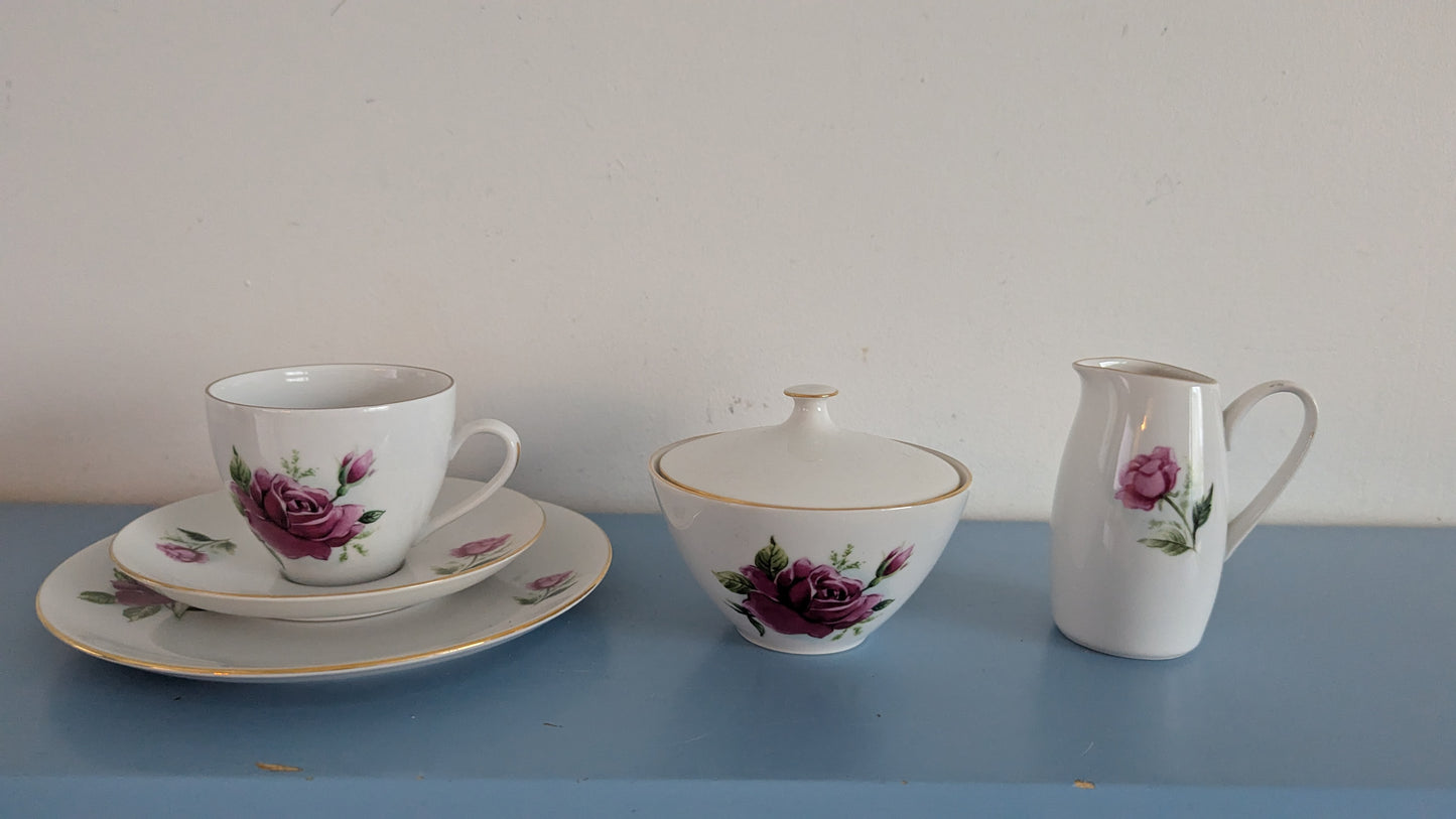 Nova Role - Ruusukuvioinen Kahviastiasto Kymmenelle Hengelle (32-osaa)