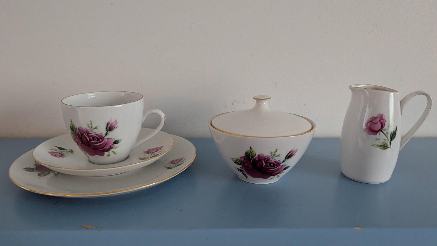 Nova Role - Ruusukuvioinen Kahviastiasto Kymmenelle Hengelle (32-osaa)