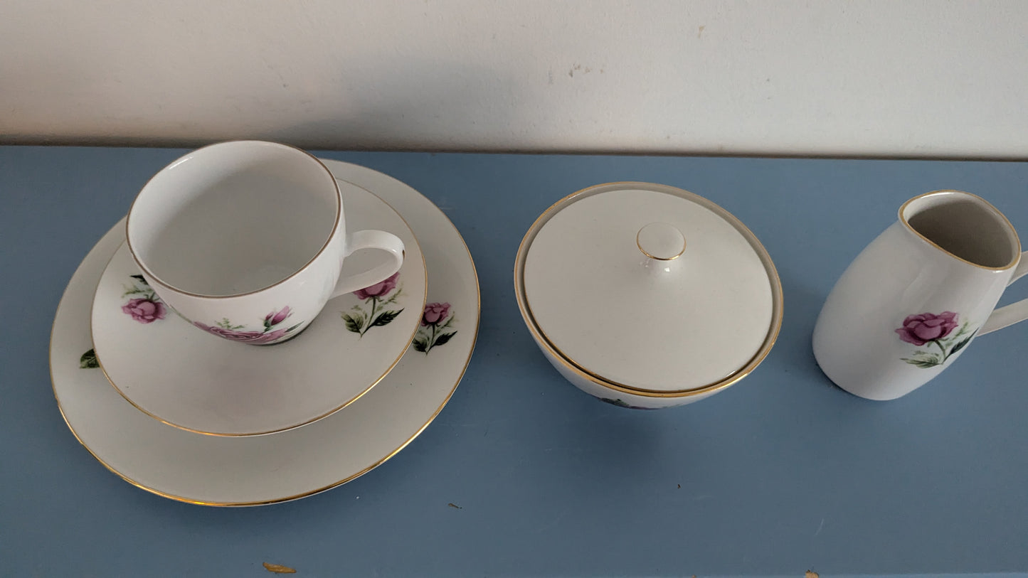 Nova Role - Ruusukuvioinen Kahviastiasto Kymmenelle Hengelle (32-osaa)