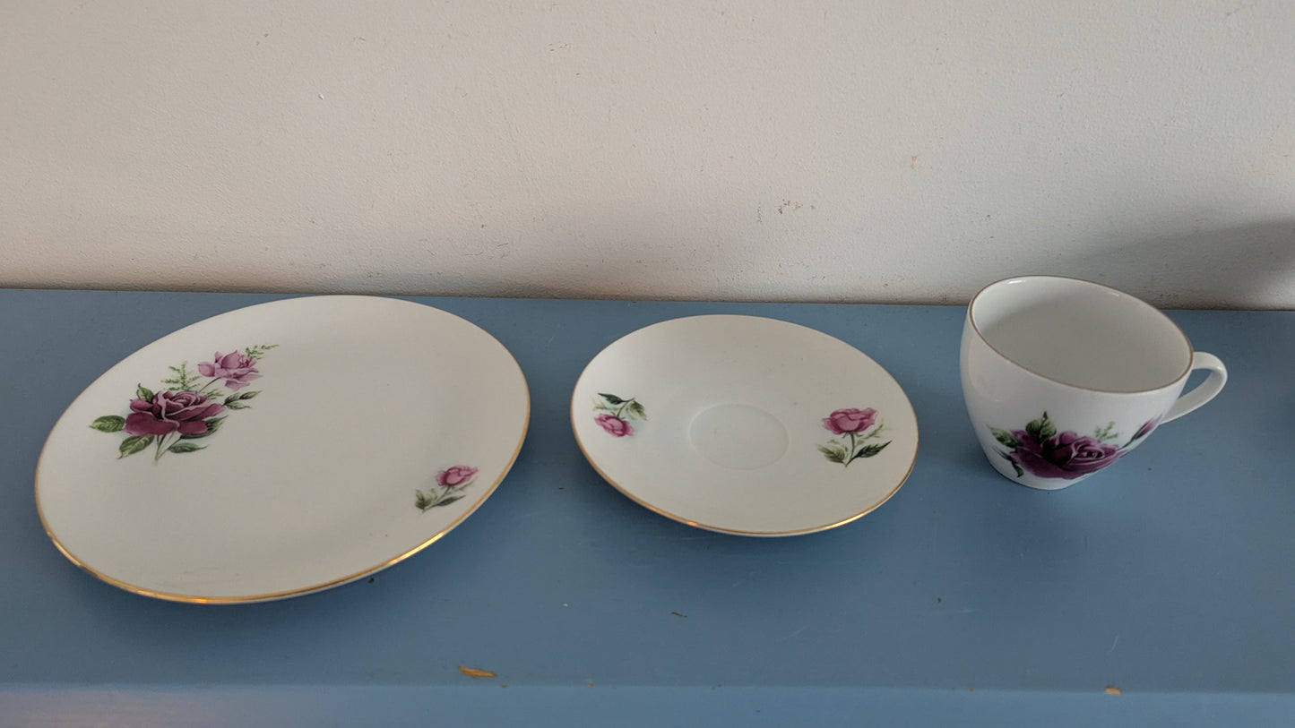 Nova Role - Ruusukuvioinen Kahviastiasto Kymmenelle Hengelle (32-osaa)