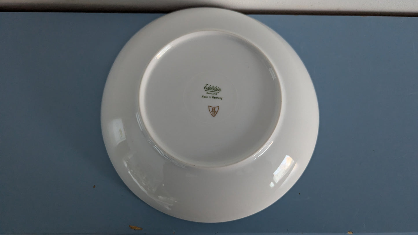 Edelstein - 22423 Mallin Ruusukuvioinen Keittolautanen (11kpl, 1960-luku)