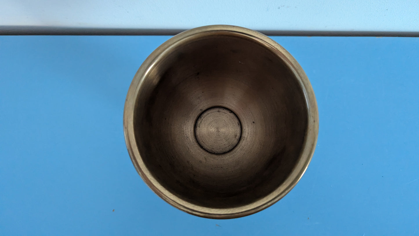 Jorma Laine - Kupari / Pronssi Malja (1970-luku, Signeerattu)