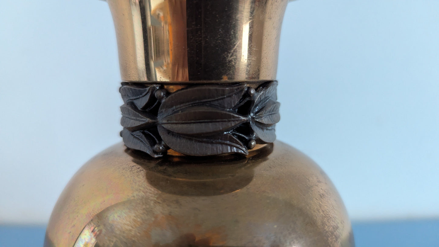 Jorma Laine - Kupari / Pronssi Malja (1970-luku, Signeerattu)