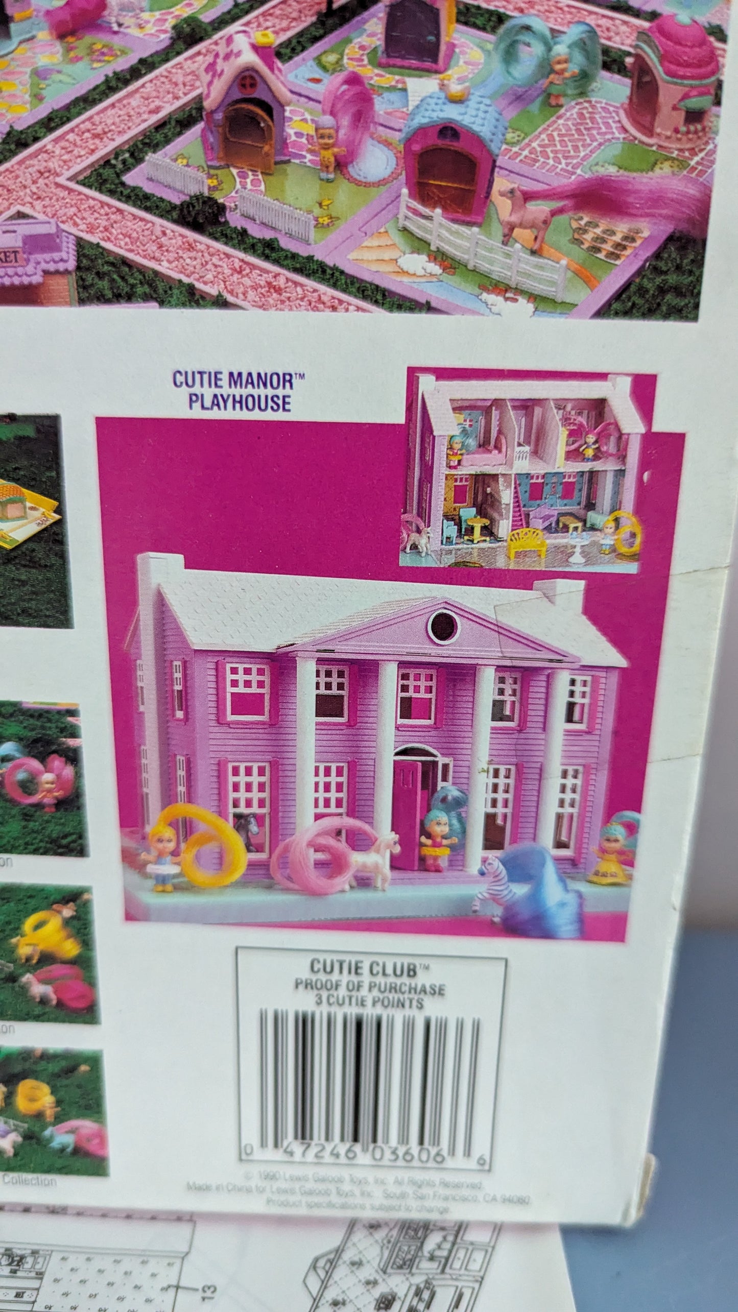 Cutie Club - Cutie Manor Playhouse (1990, Pakkaus Ei Alkuperäinen)