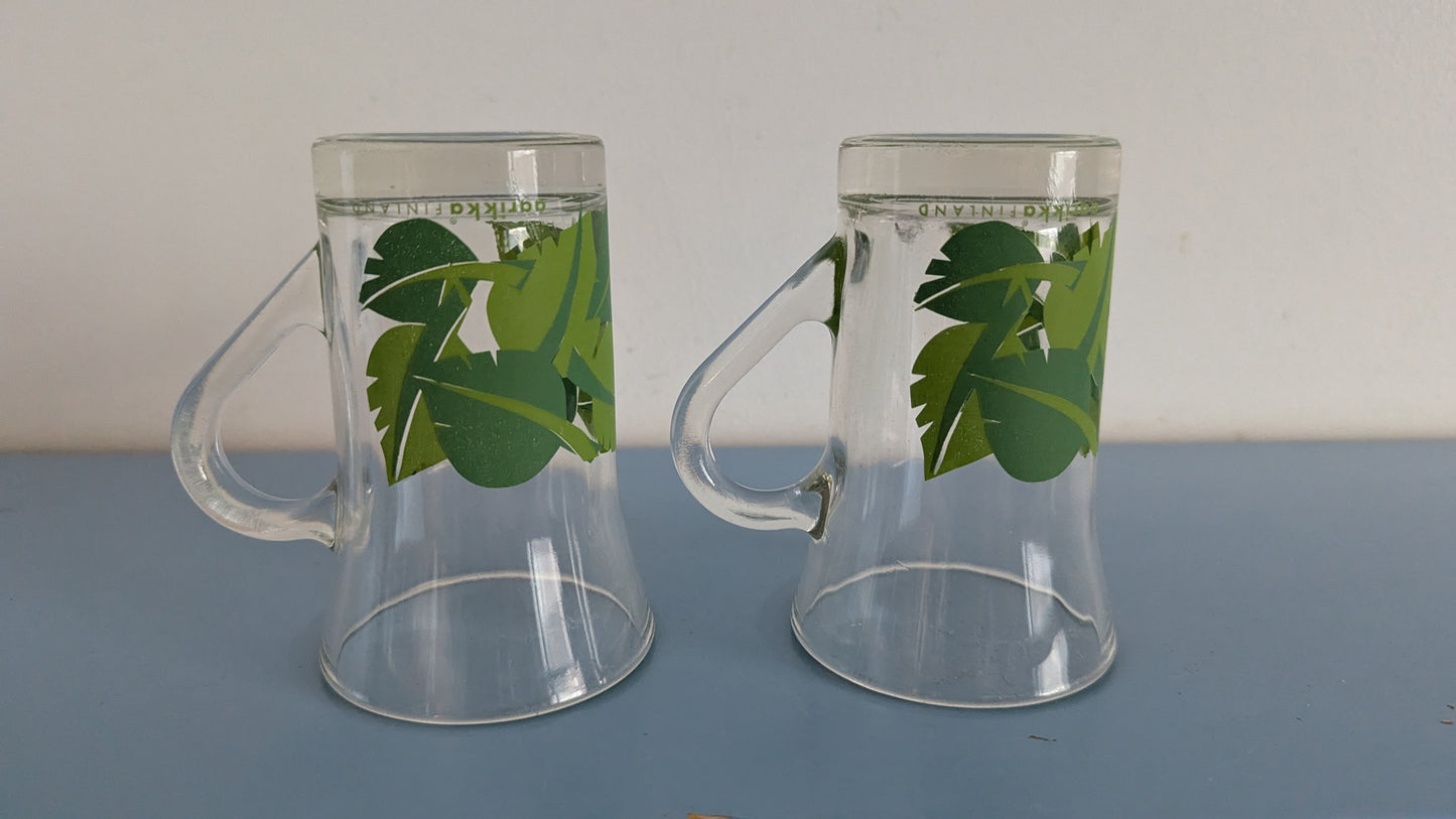 Aarikka - Koivunlehti Juomalasit (2kpl)