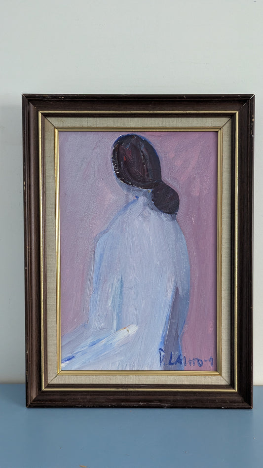 Pekka Laiho - Signeerattu Öljyvärimaalaus (1991)