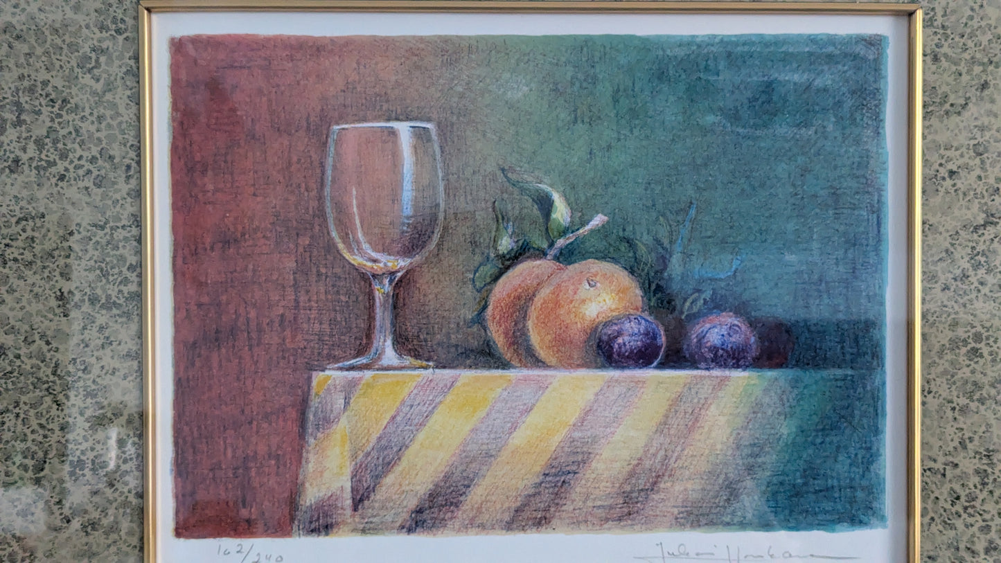 Juhani Honkanen - Mandariinit (Signeerattu Litografia)