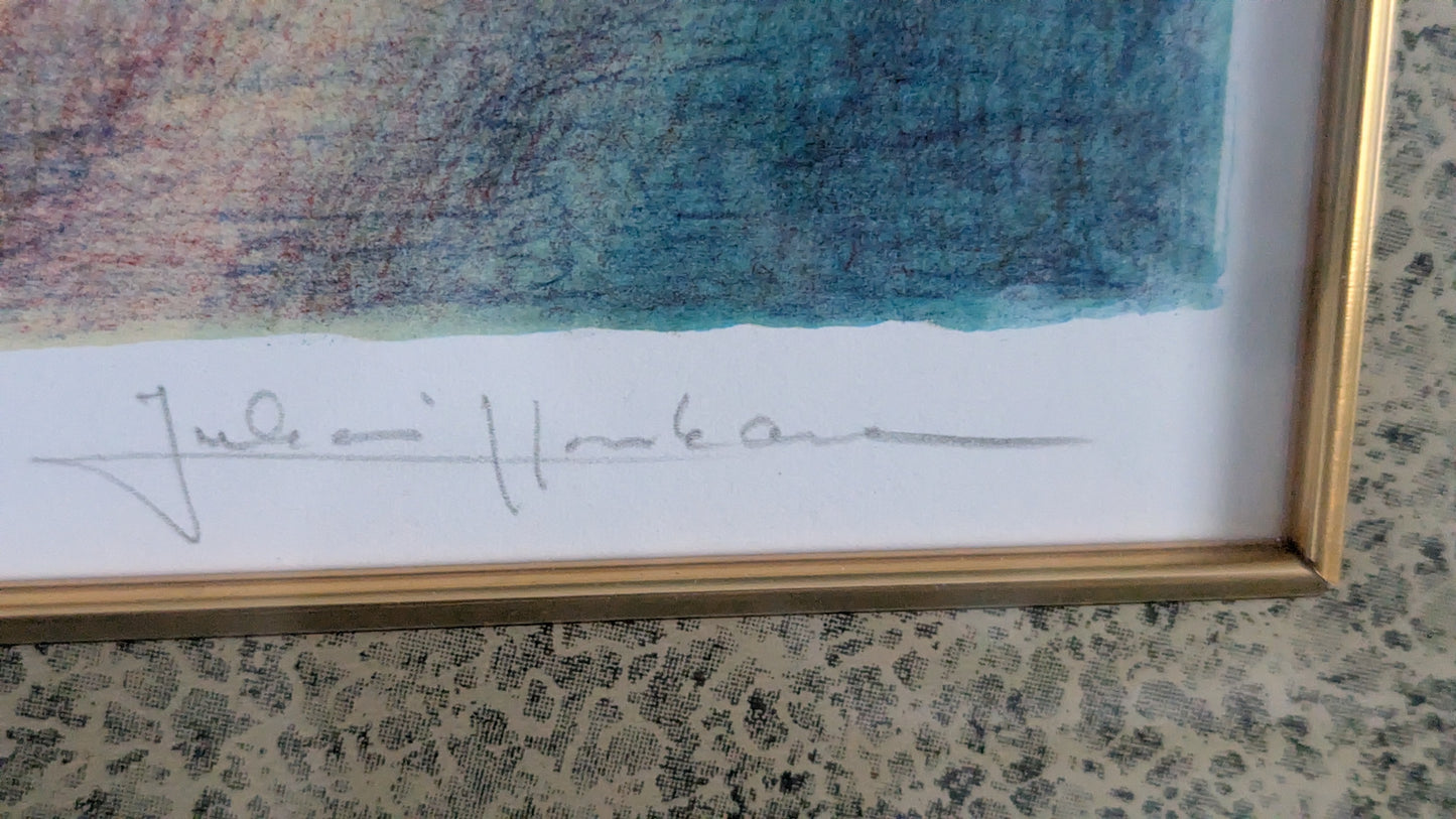 Juhani Honkanen - Mandariinit (Signeerattu Litografia)