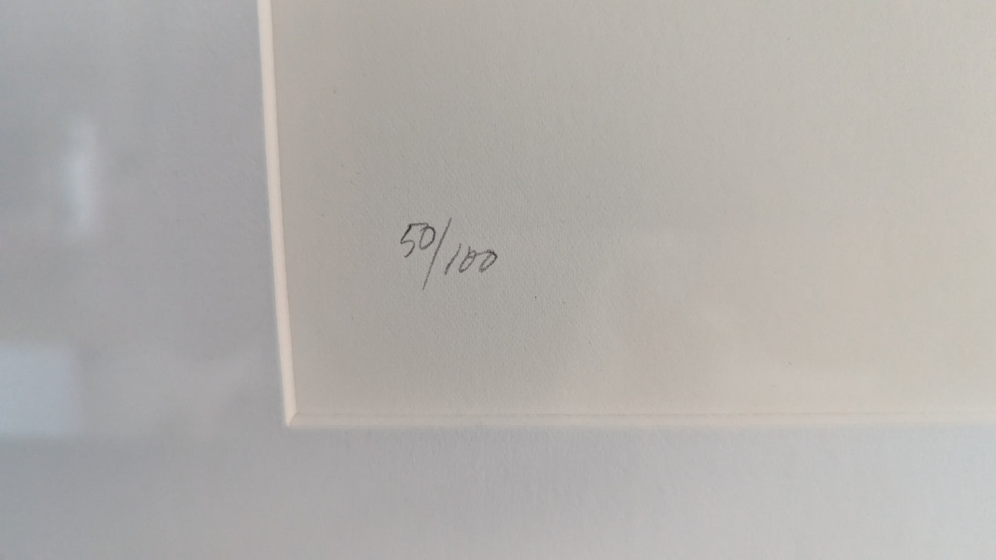 Raimo Huittinen - Ulvilan kirkkoherranpappila (Signeerattu Grafiikka 1993)