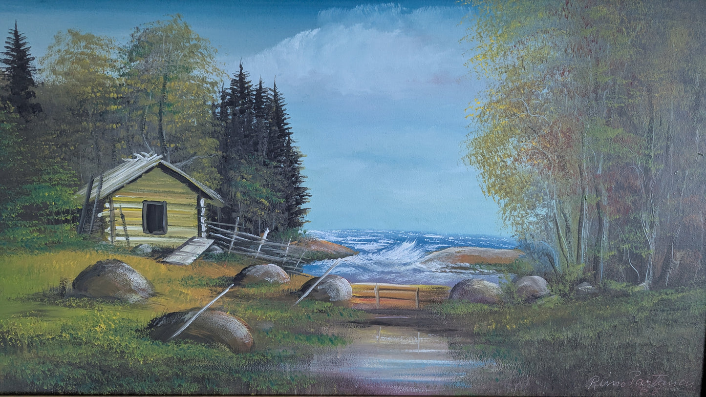 Reino Partanen - Signeerattu Öljyvärimaalaus (1980)