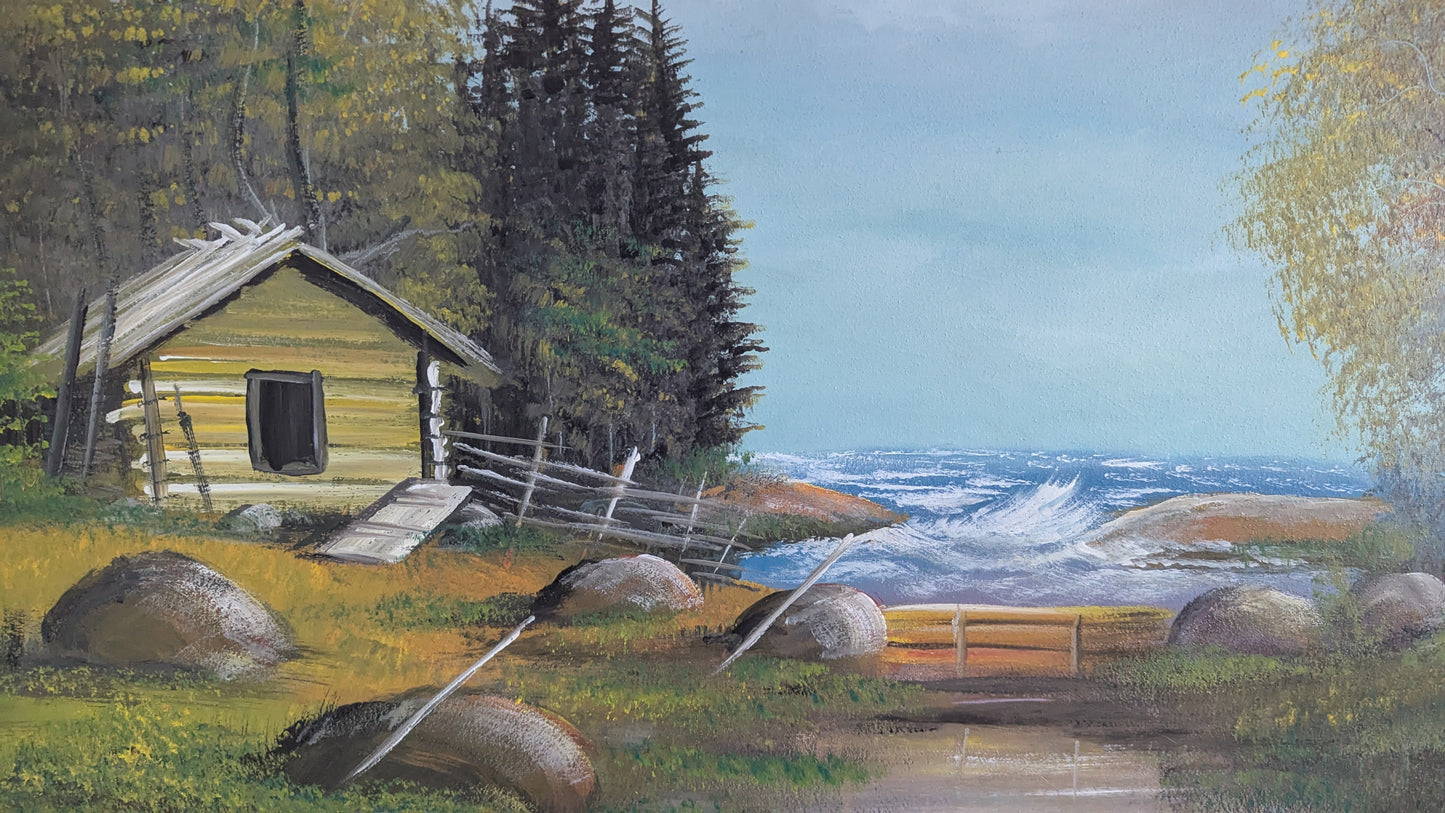 Reino Partanen - Signeerattu Öljyvärimaalaus (1980)