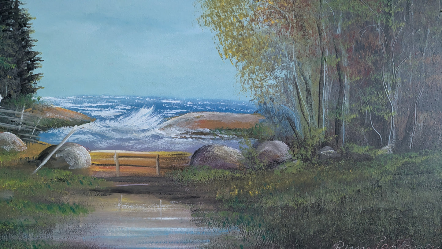 Reino Partanen - Signeerattu Öljyvärimaalaus (1980)