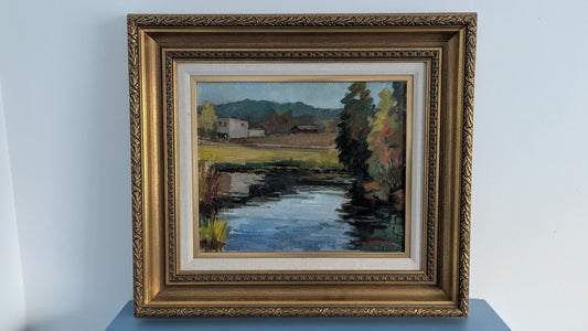 Eero Lehikoinen - Signeerattu Öljyvärimaalaus (1947)