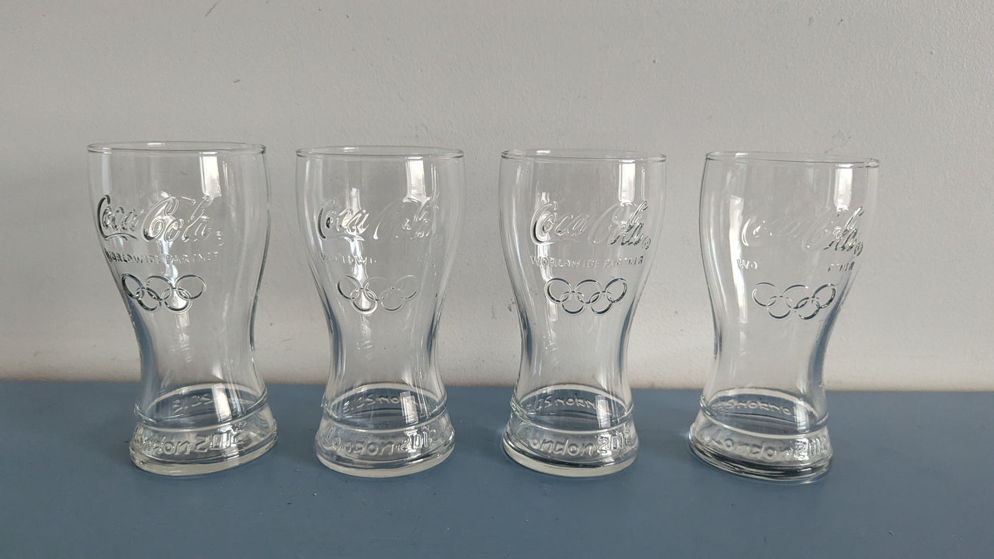 Coca-Cola Lontoon Olympialaiset 2012 Juomalasi (4kpl)