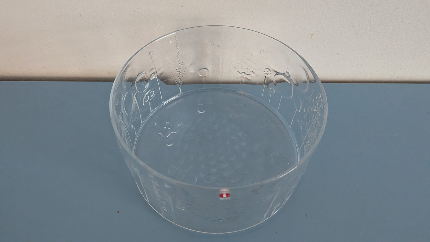 Nuutajärvi / Iittala - Flora Malja / Tarjoilukulho (1966-1991, Oiva Toikka)