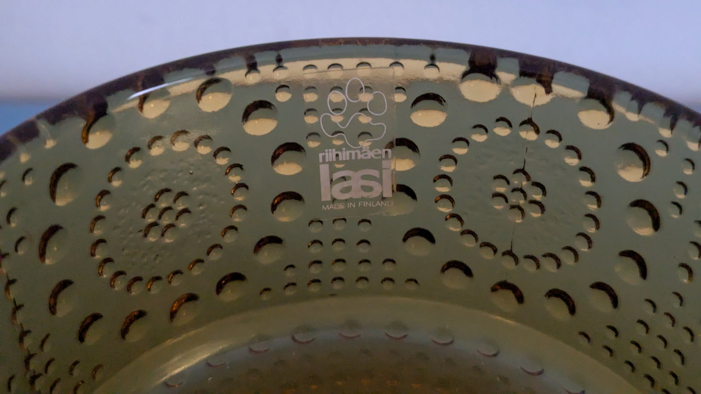 Riihimäen Lasi Grapponia Annoskulho (6kpl, 1971-1975, Nanny Still)