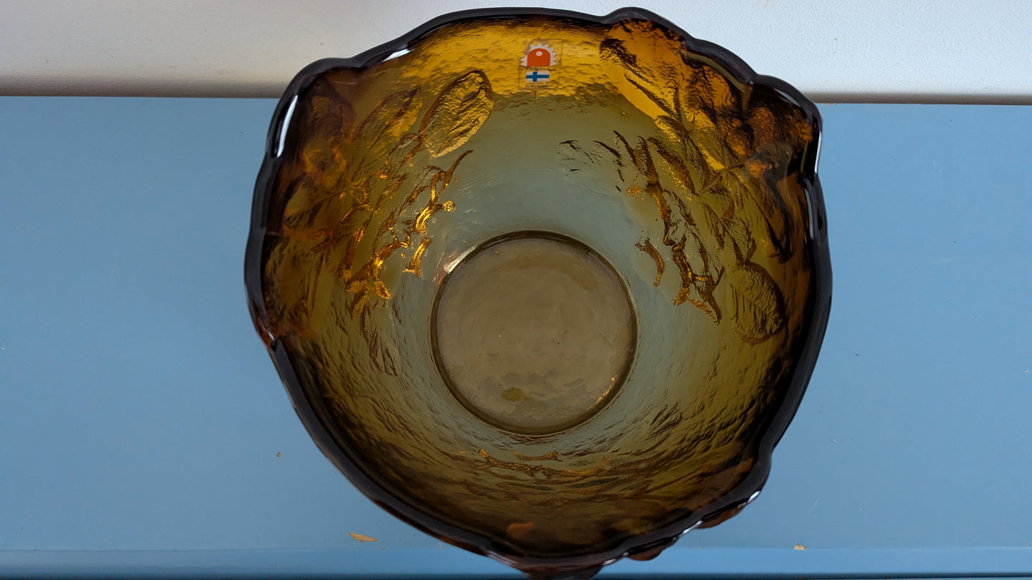 Kumela - Villiruusu Maljakko (1970-1980-luku, Signeerattu Kaj Blomqvist)