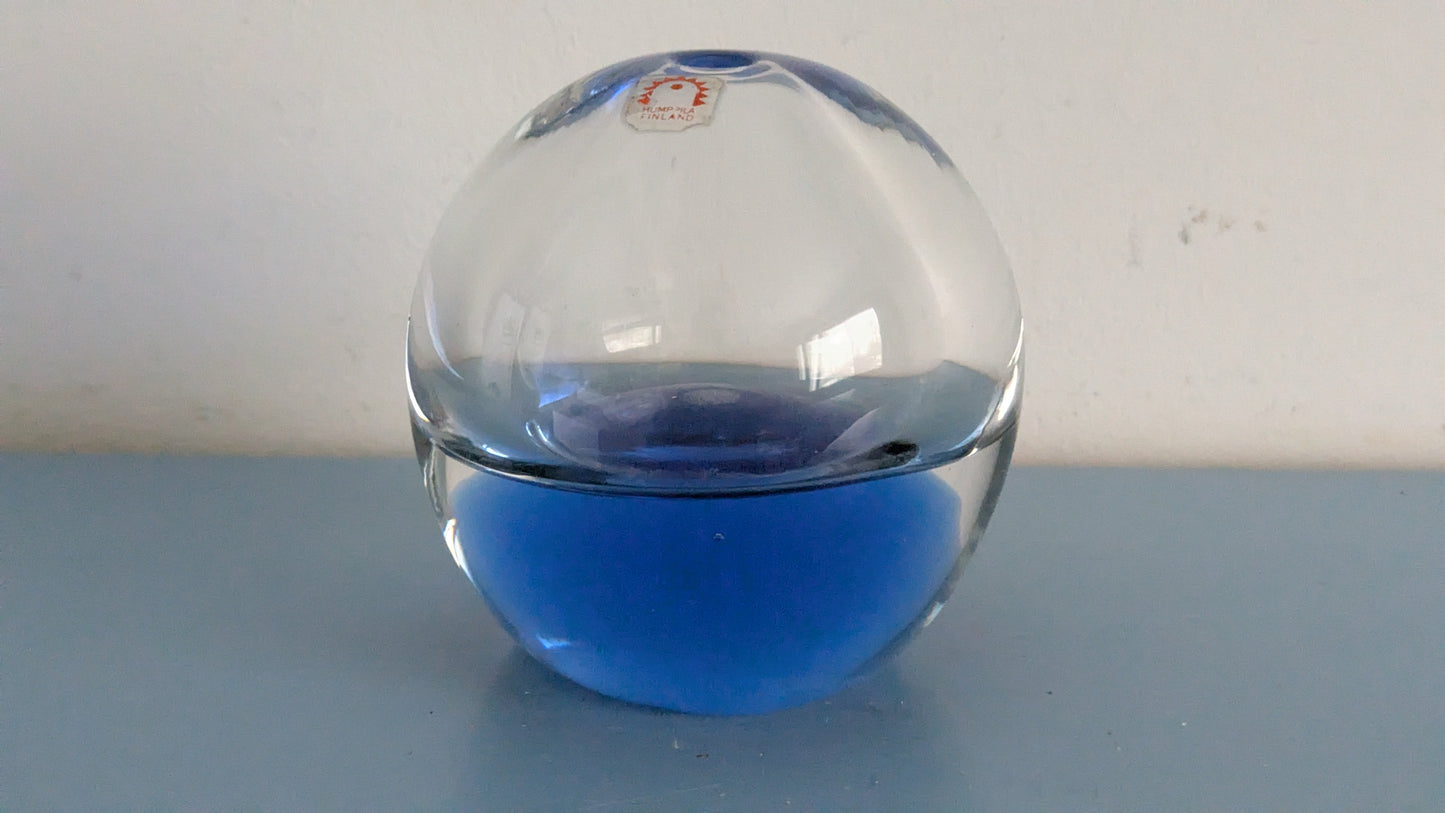 Humppila - Taidelasiesine / Paperipaino / Yhden Kukan Maljakko