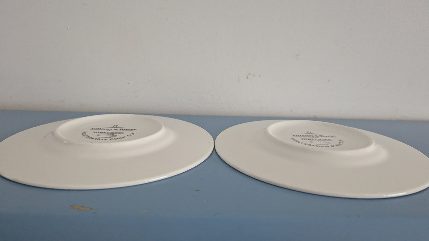 Villeroy & Boch - Florea Floris Leipälautanen / Leivoslautanen (2kpl, 2002-2008)