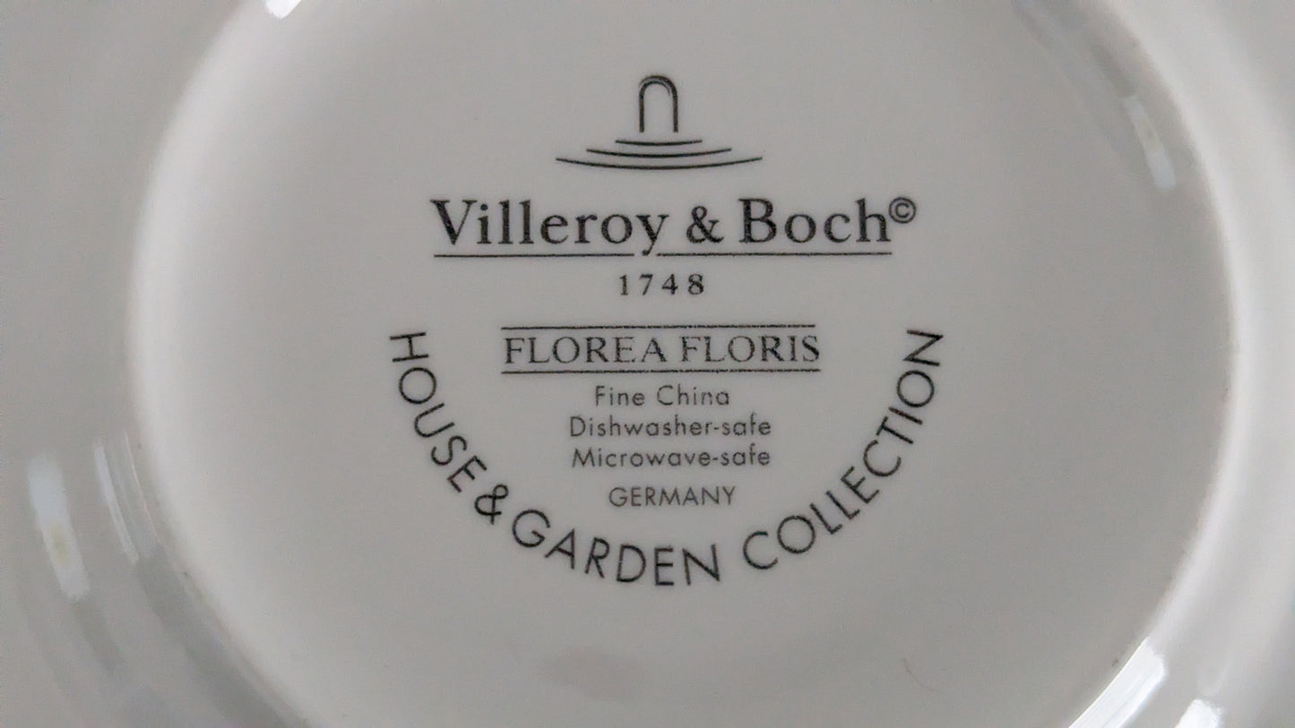 Villeroy & Boch - Florea Floris Leipälautanen / Leivoslautanen (2kpl, 2002-2008)