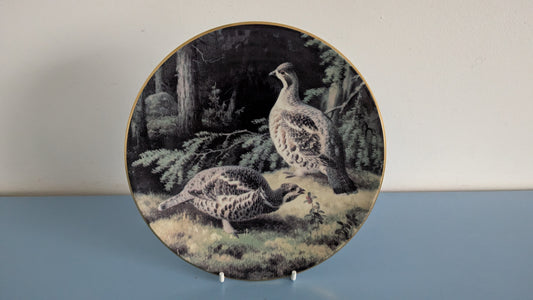 Arabia Pyypari Metsässä Seinälautanen Nro 2 (Ferdinand von Wright)