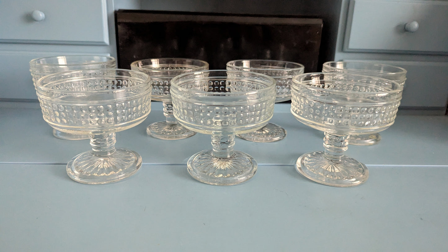 Riihimäen Lasi Barokki Sokerikko / Annoskulho (7kpl, 1967-1969, Erkkitapio Siiroinen)