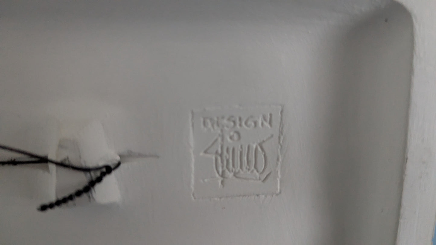 Jie Gantofta 817 818 Laiva Seinälaatta (Signeerattu, Aimo Nietosvuori)