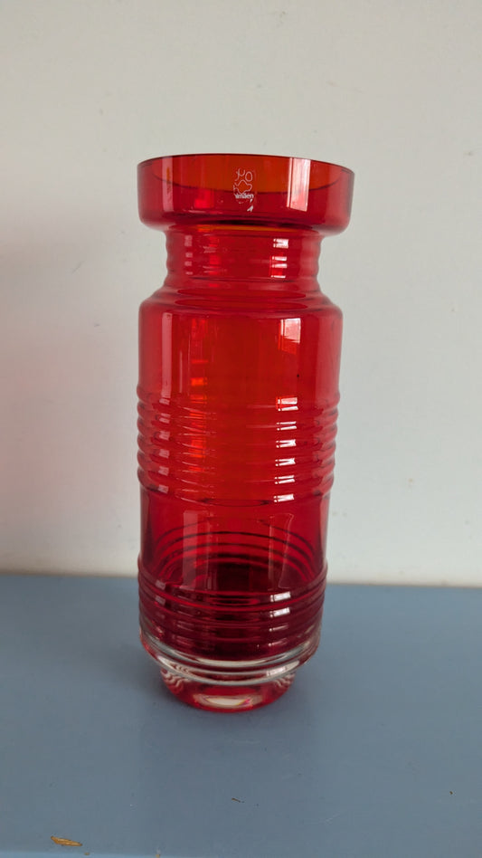 Riihimäen Lasi Kleopatra Maljakko (1970-1976, Tamara Aladin)