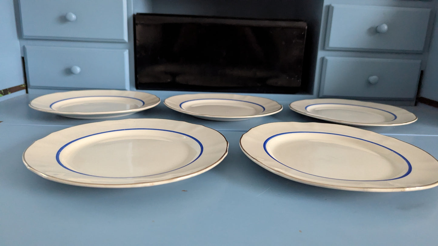 Arabia Greta-Liisa Salaattilautanen / Alkuruokalautanen (5kpl)