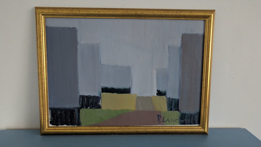 Pekka Laiho - Signeerattu Öljyvärimaalaus (1990)