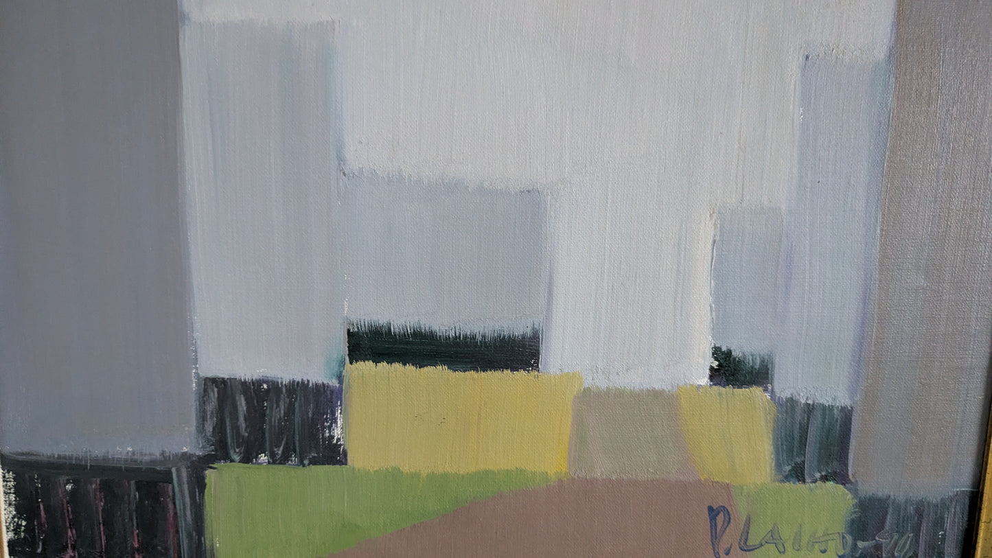 Pekka Laiho - Signeerattu Öljyvärimaalaus (1990)