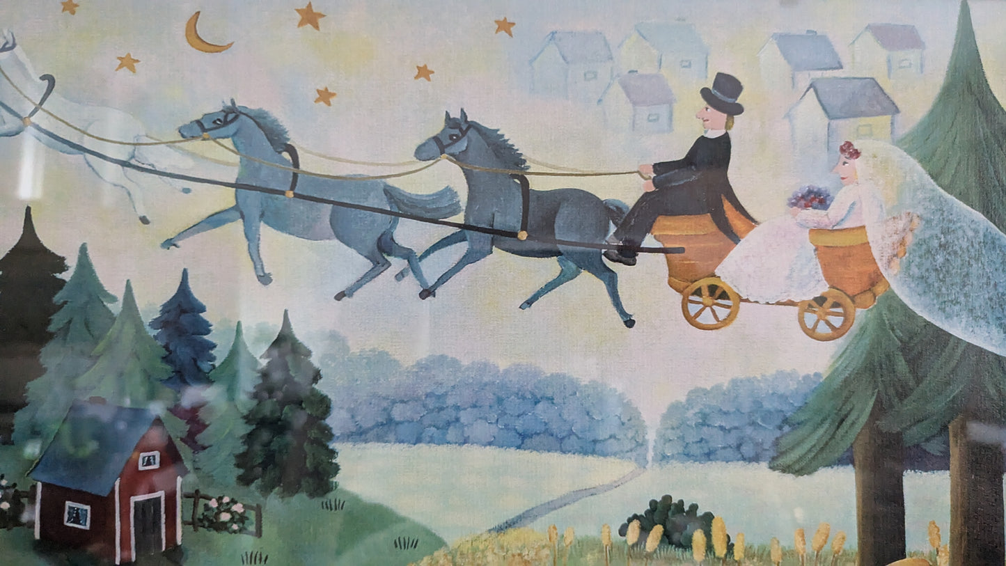 Anita Backlund - Neidon Uni (Signeerattu Grafiikka)