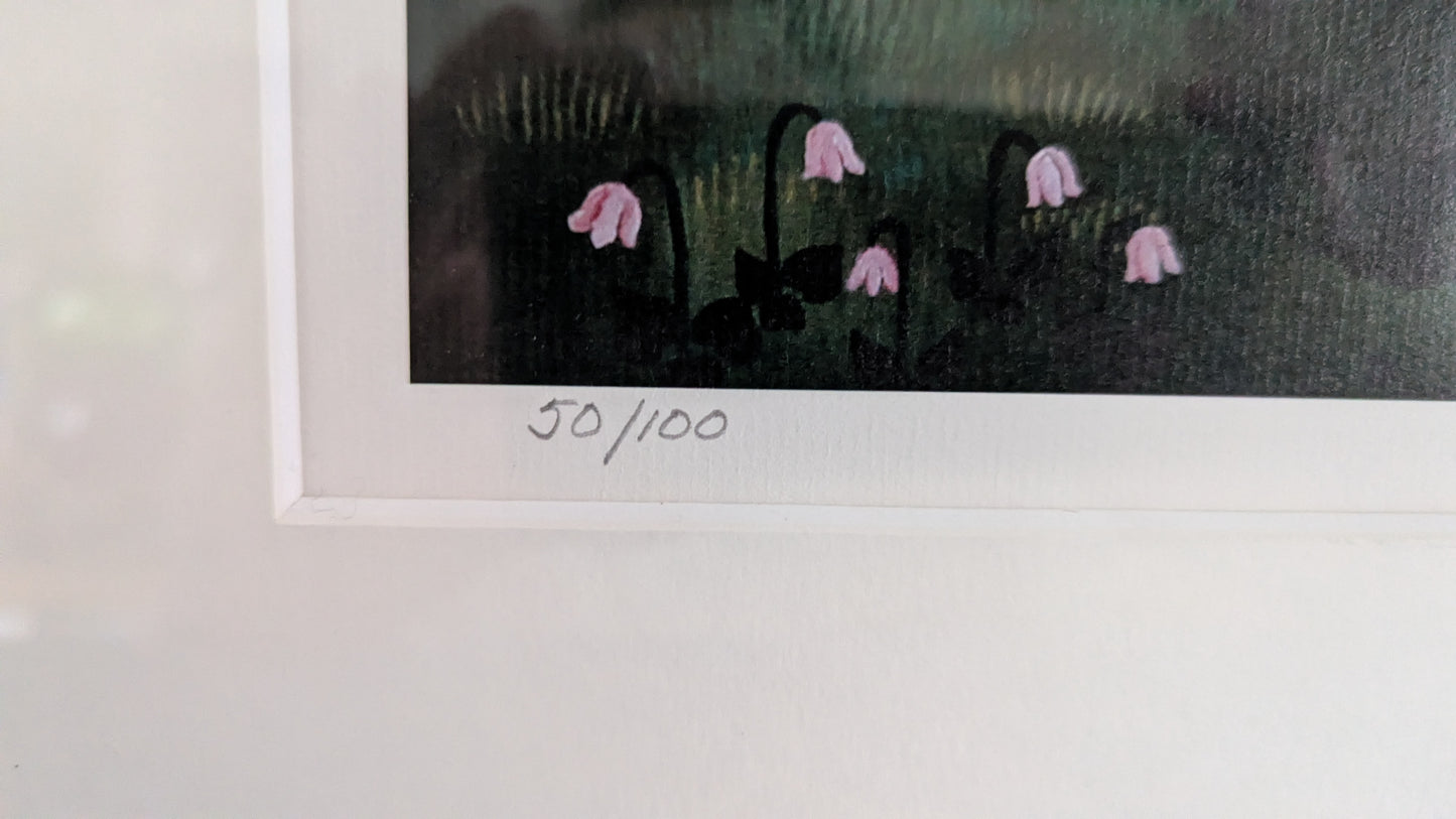 Anita Backlund - Neidon Uni (Signeerattu Grafiikka)