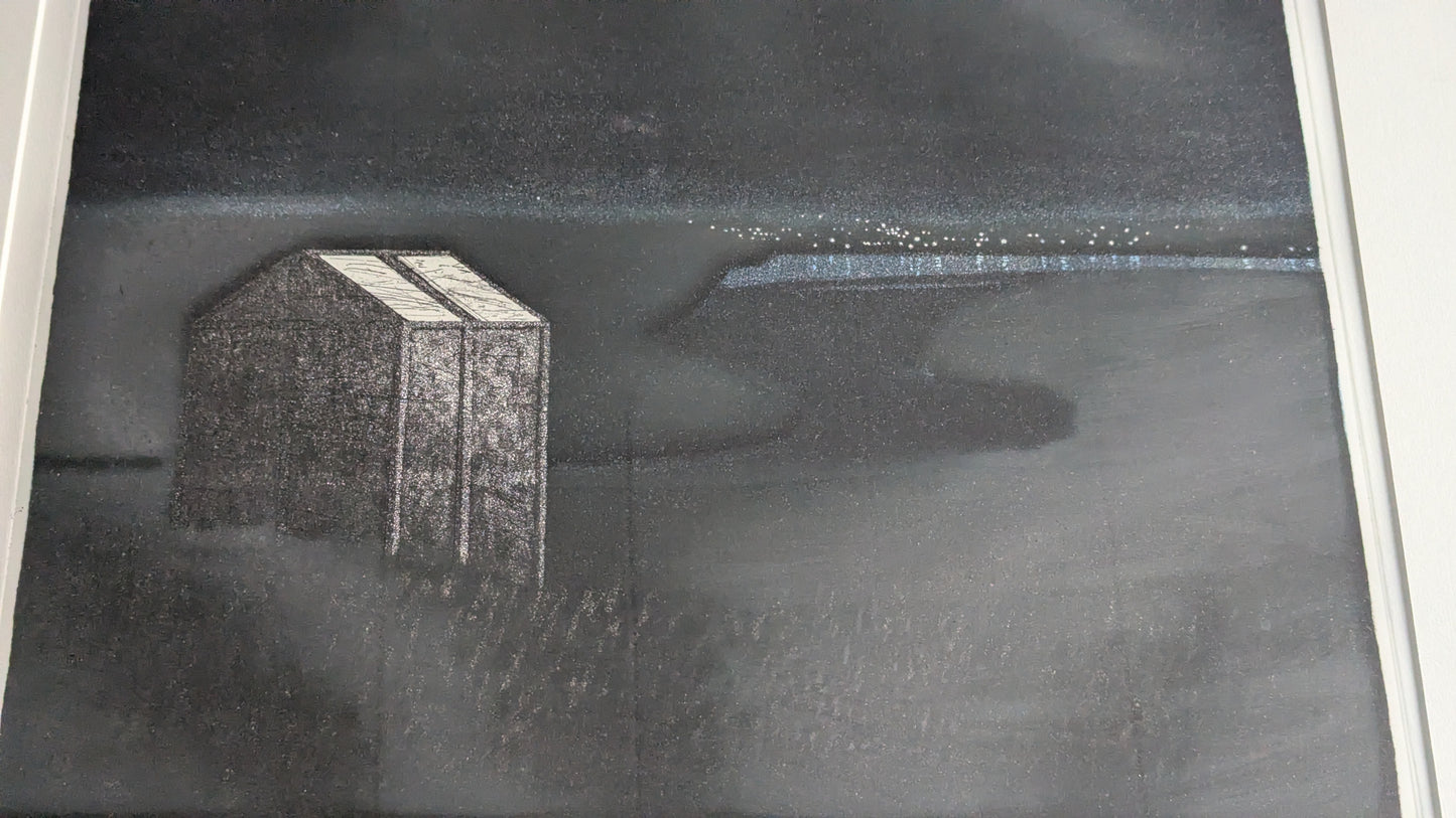 Tuula Lehtinen - Siirtolapuutarha II (Signeerattu Etsaus 1984)