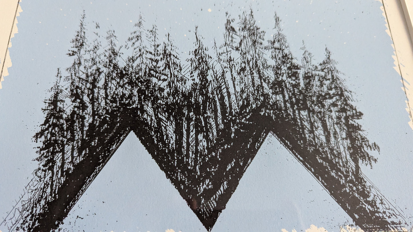 Kimmo Kaivanto - Metsä (Signeerattu Litografia, 1992)