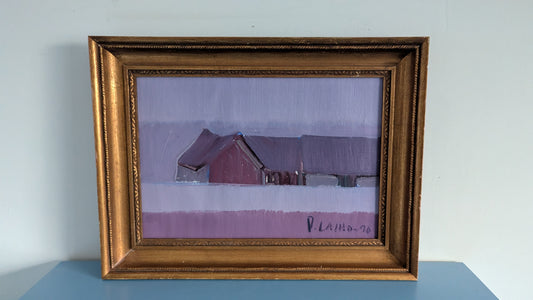 Pekka Laiho - Signeerattu Öljyvärimaalaus (1990)