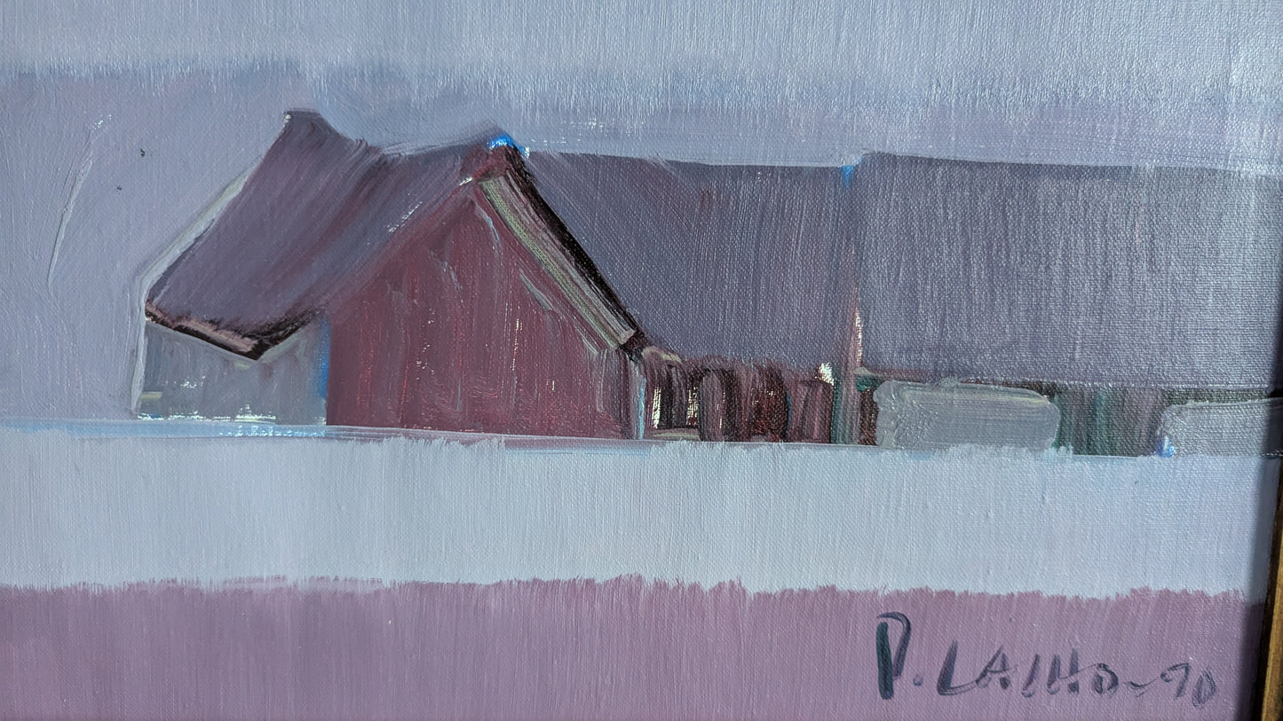 Pekka Laiho - Signeerattu Öljyvärimaalaus (1990)