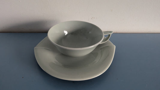 Pentik Kevät Teekuppi ja Lautanen (1990-luku, Signeerattu, Raino Ranta)