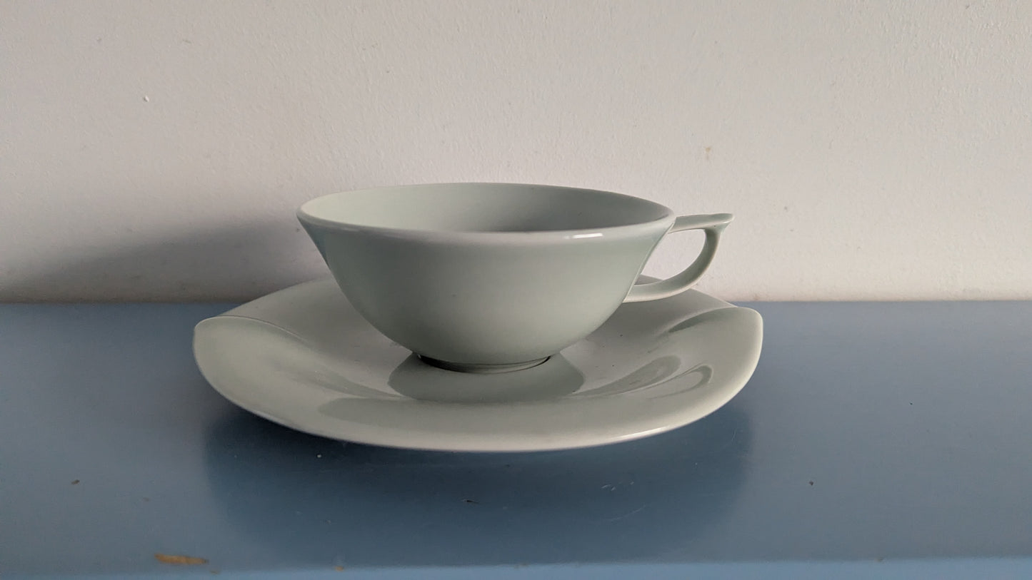 Pentik Kevät Teekuppi ja Lautanen (1990-luku, Signeerattu, Raino Ranta)