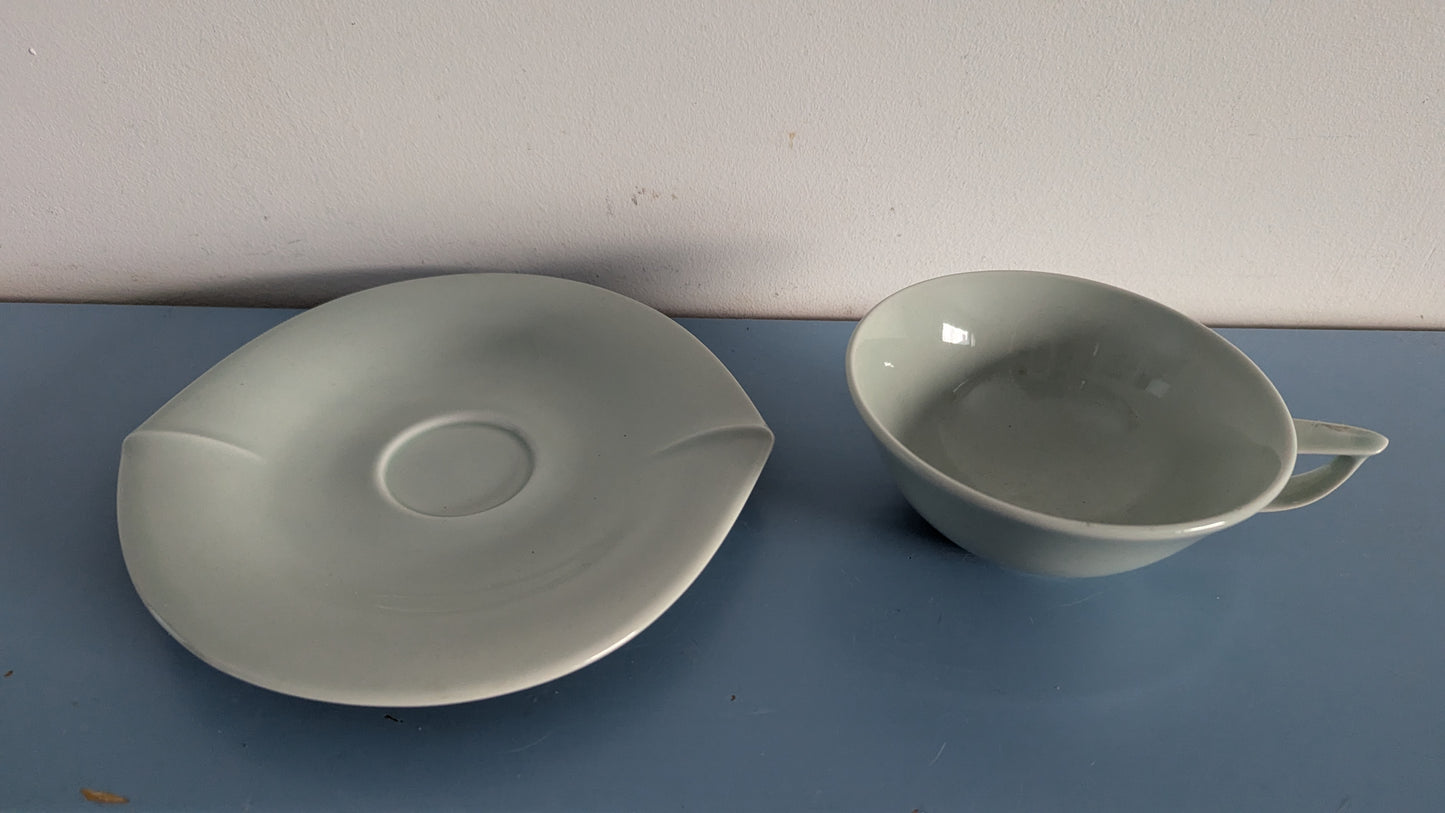 Pentik Kevät Teekuppi ja Lautanen (1990-luku, Signeerattu, Raino Ranta)